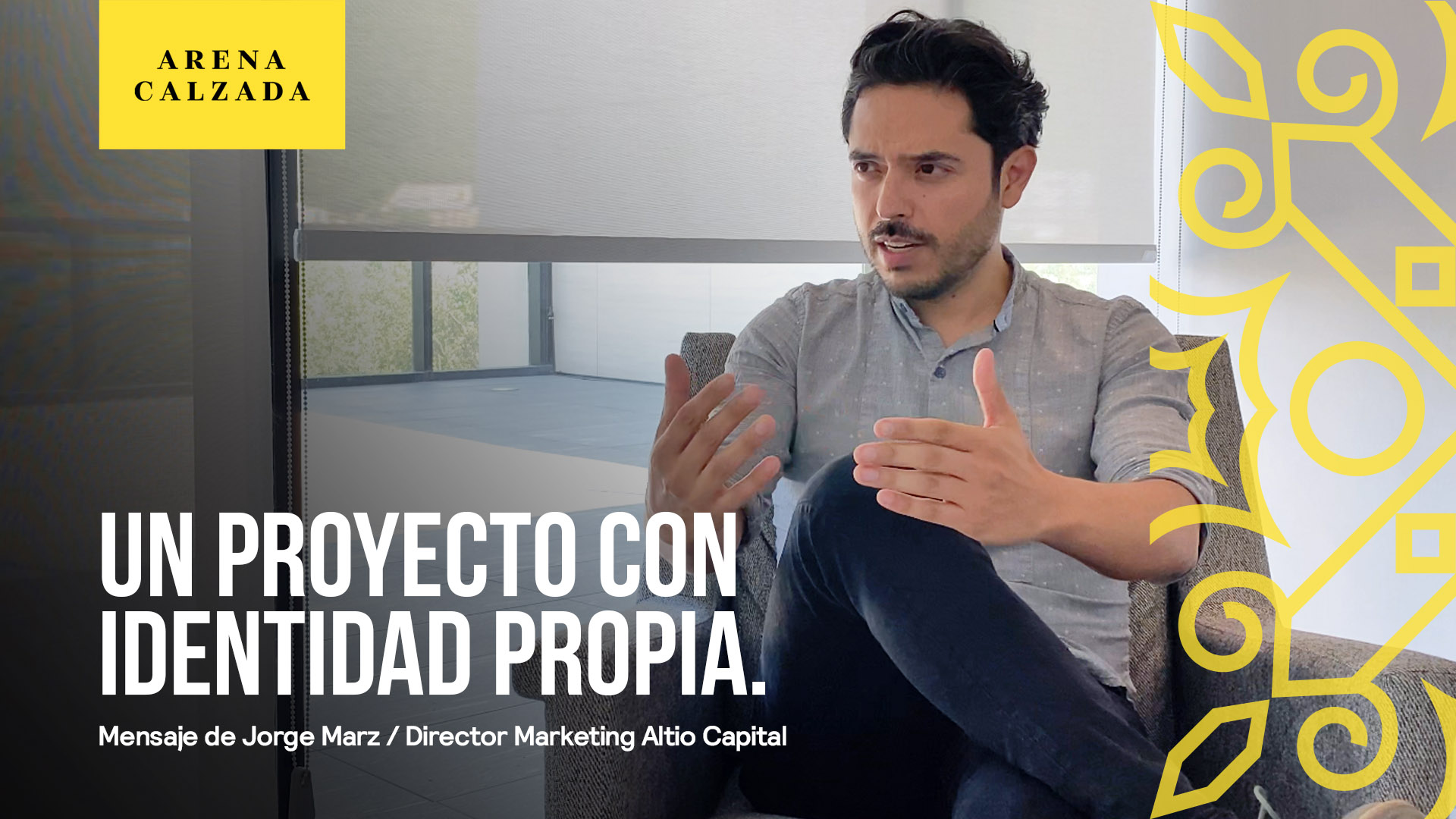 Arena Calzada: Un desarrollo con personalidad